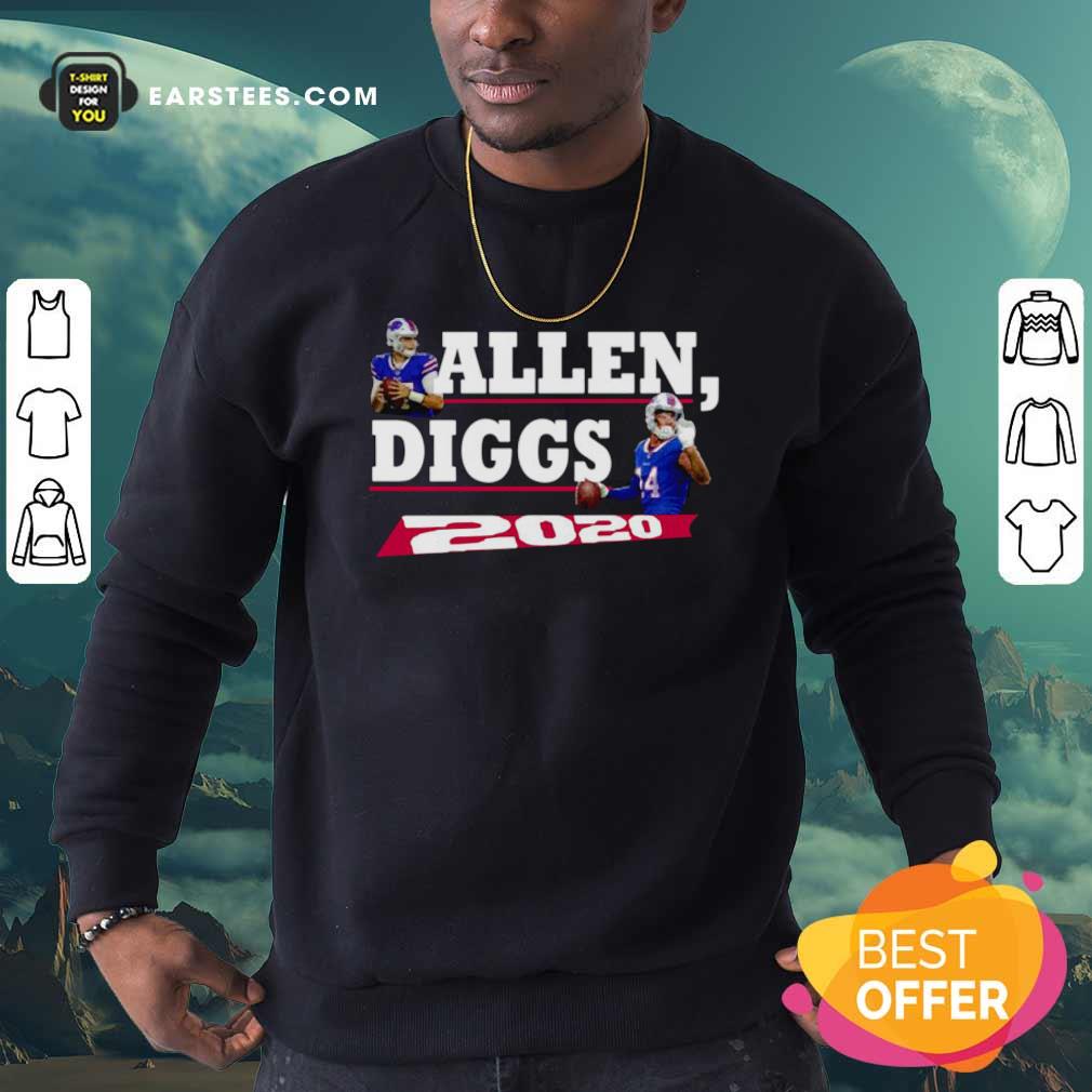 Nice Allen Diggs 2020 Buffalo Shirt - Image 5