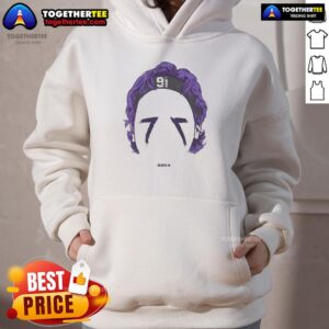 Alternative view of Pretty Trey Hendrickson Baltimore Blank Face T-Shirt
