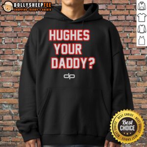 Alternative view of Top Hughes Your Daddy The Dan Patrick Show Logo T-Shirt