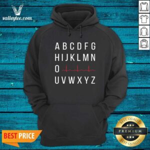 Alternative view of Wicked A B C D E F G H I J K L M N O Heartbeat U V W X Y Z Nurse Shirt