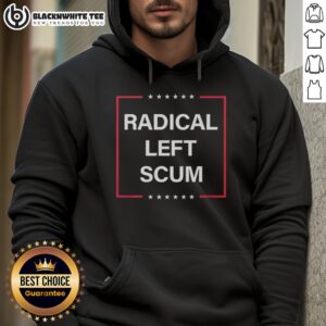 Alternative view of Original Radical Left Scum Anti Maga Anti Trump T-Shirt
