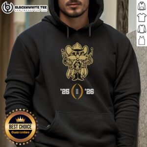 Alternative view of Original Texas Tech Red Raiders Football College Football Playoff 2025-26 T-Shirt