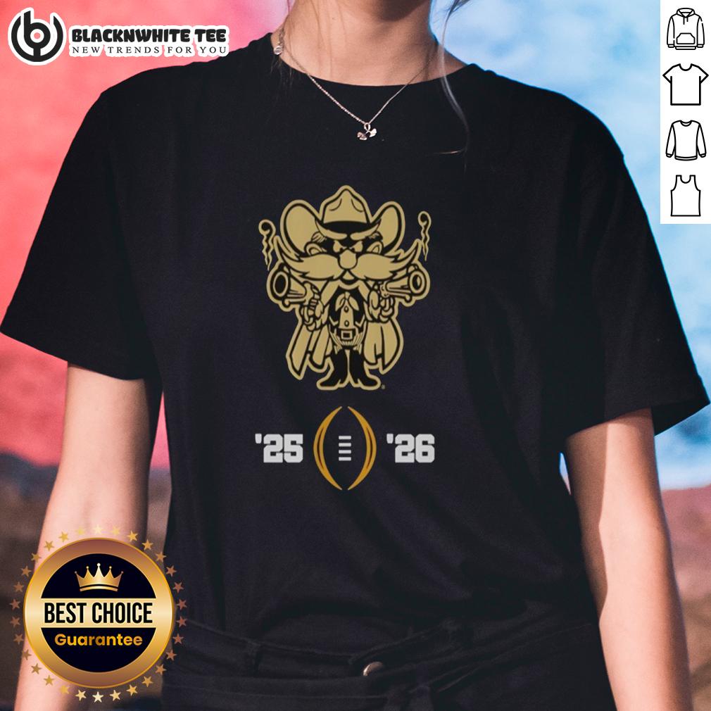 Original Texas Tech Red Raiders Football College Football Playoff 2025-26 T-Shirt - Image 3