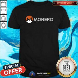 Official Monero XMR Cryptocurrency T-Shirt