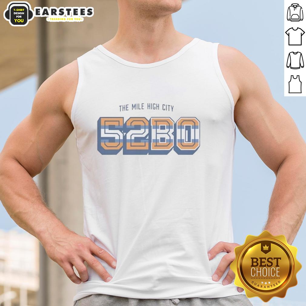 Premium Denver Broncos The Mile High City 5280 T-Shirt - Image 4