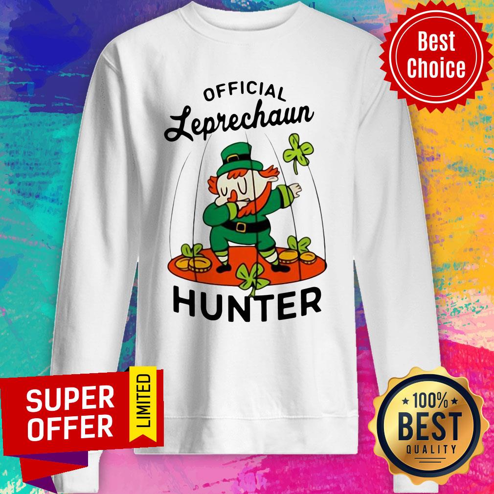Premium 2021 Leprechaun Hunter St. Patrick’s Day Shirt - Image 4