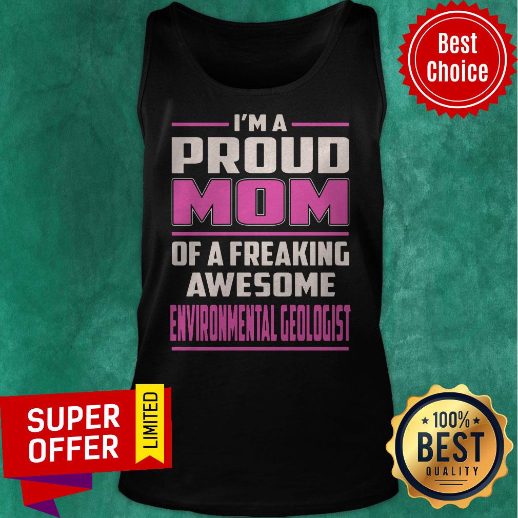 Top Proud MOM Environmental Geologist Vintage Shirt - Image 5