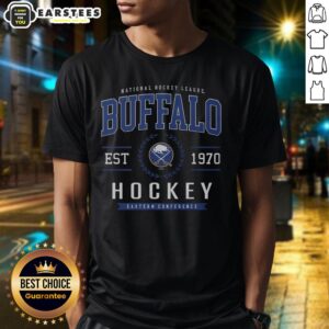 Nice Buffalo Sabres Hockey Legacy Crest T-Shirt