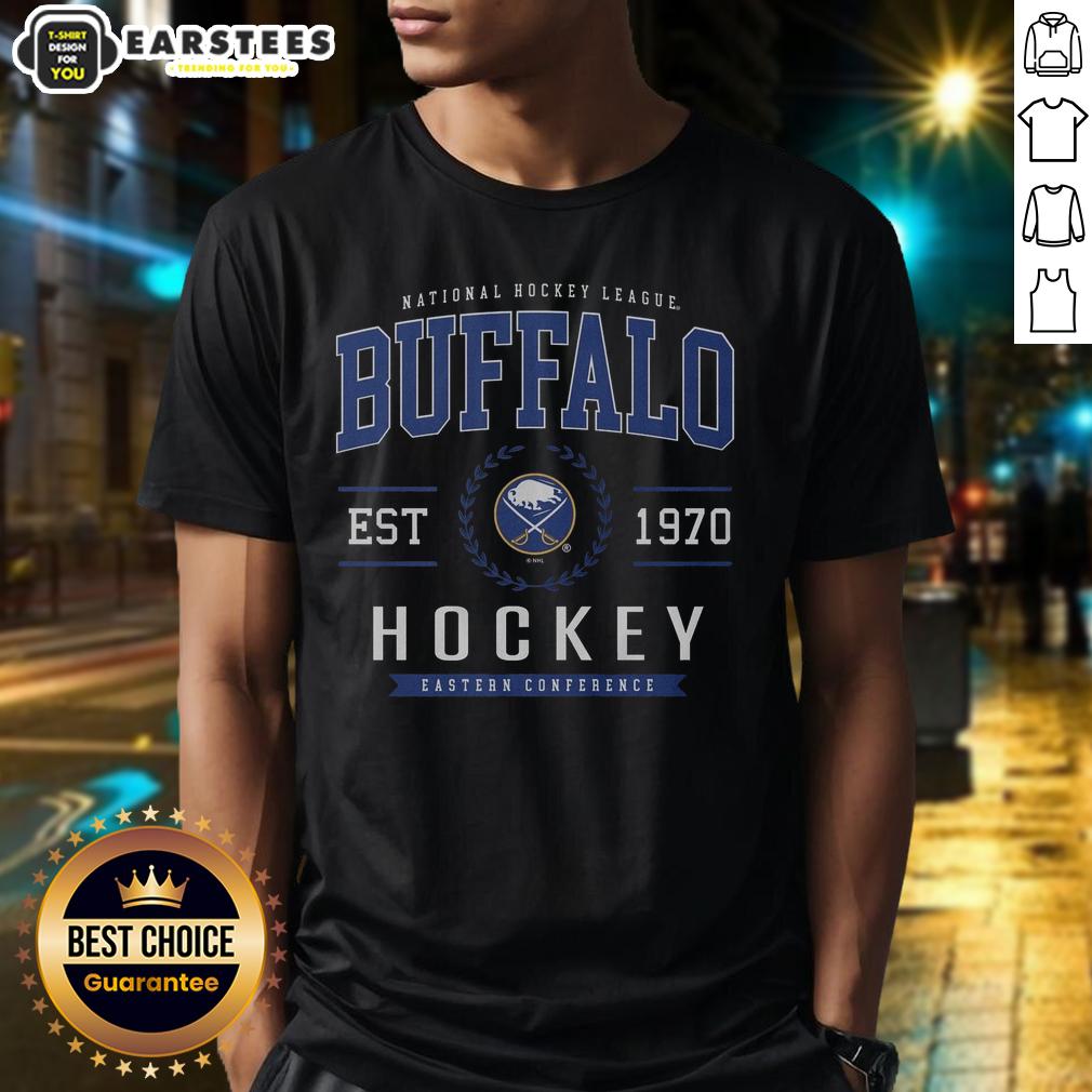 Nice Buffalo Sabres Hockey Legacy Crest T-Shirt