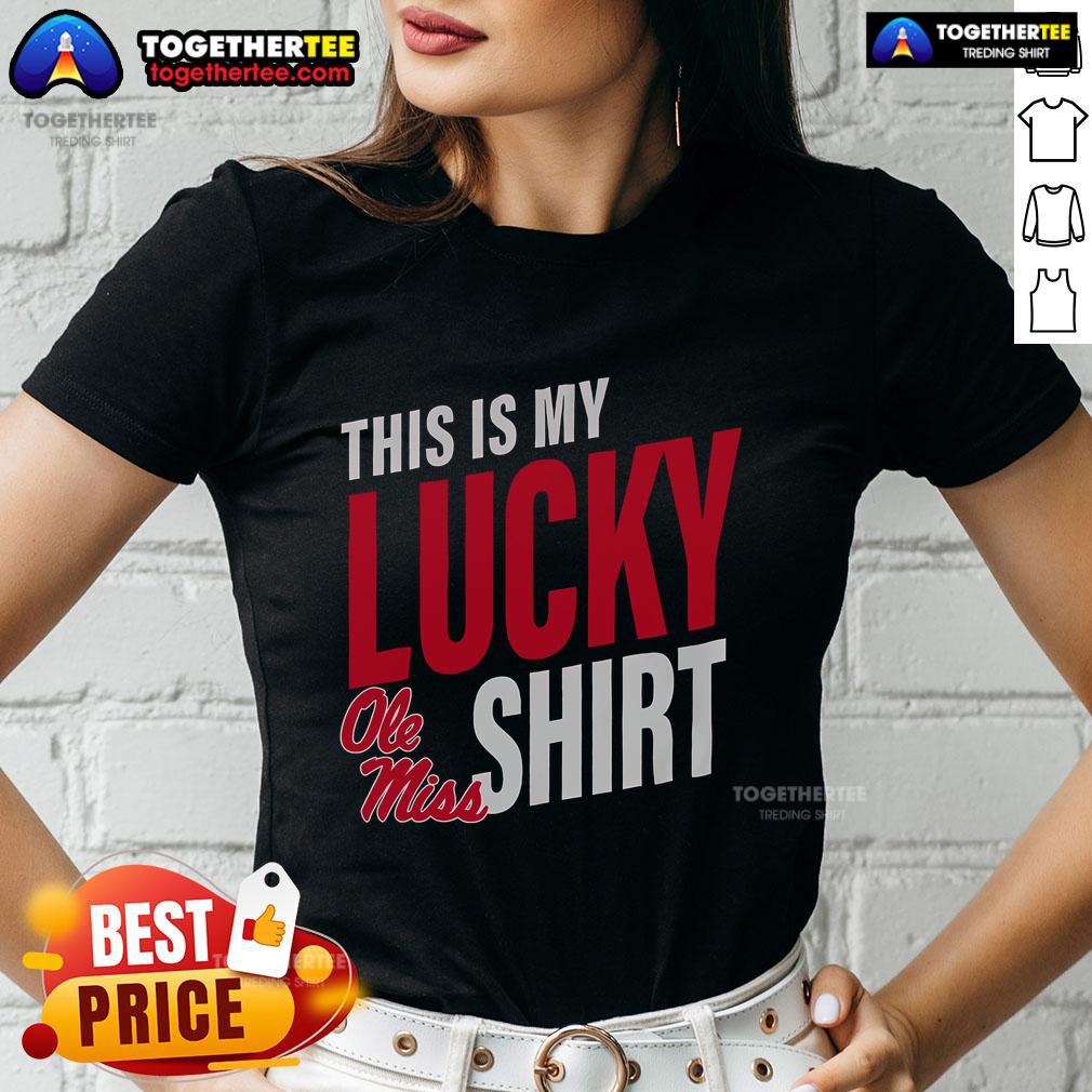 Official Ole Miss Rebels This Is My Lucky T-Shirt - Image 3