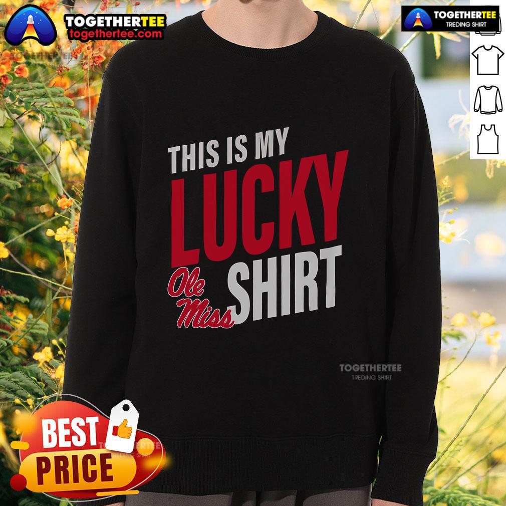 Official Ole Miss Rebels This Is My Lucky T-Shirt - Image 5