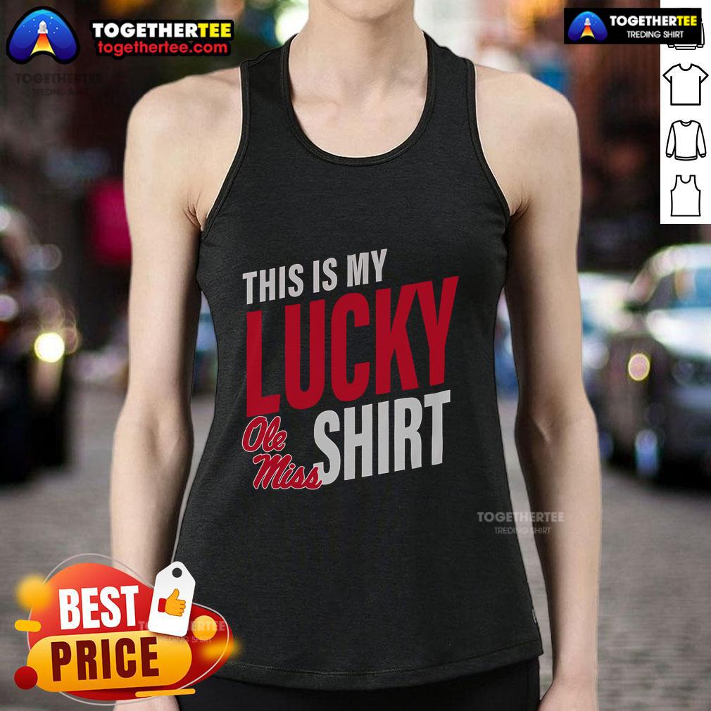 Official Ole Miss Rebels This Is My Lucky T-Shirt - Image 4