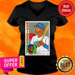 Alternative view of Mariners Ken Griffey JR baseball Shirt