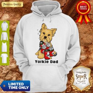 Alternative view of Premium Yorkie Dad And Beer Shirt