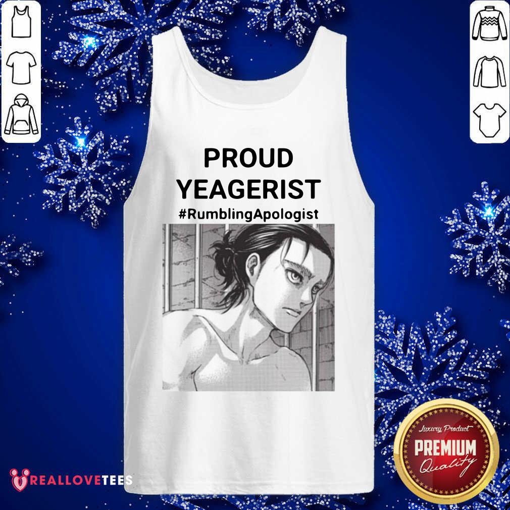 Awesome Proud Yeagerist Rumbling Apologist Shirt - Image 2