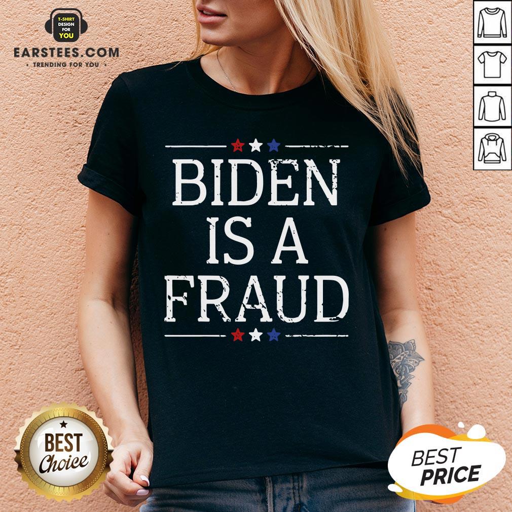 Hot Biden Is A Fraud Shirt - Image 3