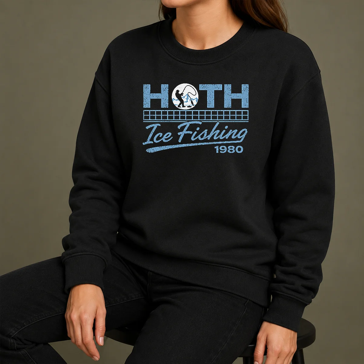 Original Old School Cold Wilderness ICE Fishing Shirt - Image 7