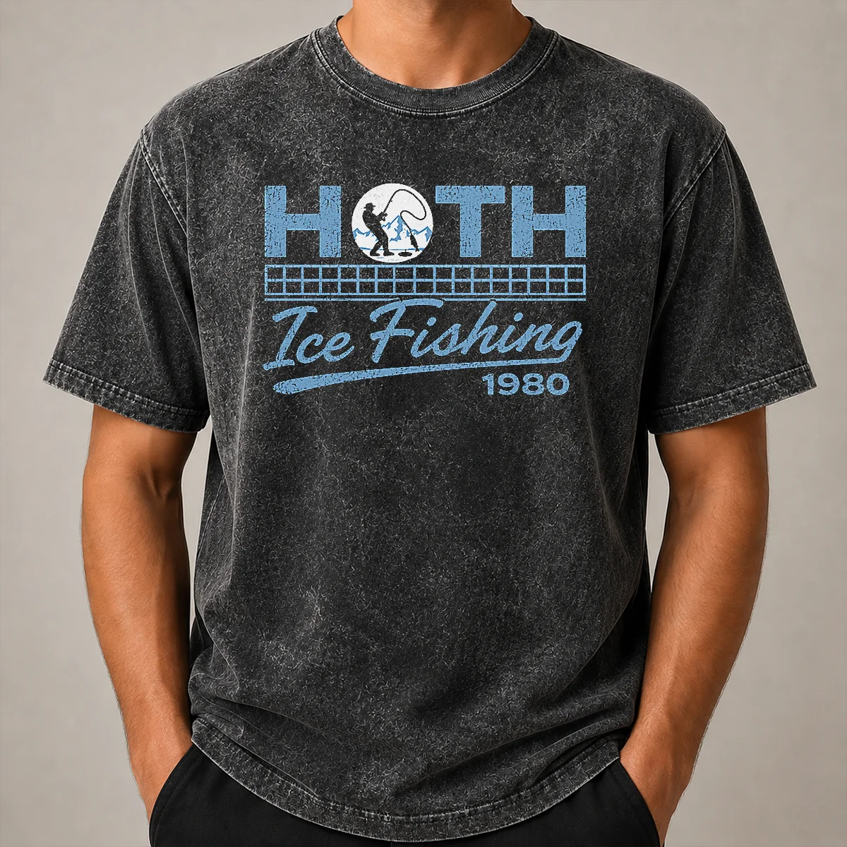 Original Old School Cold Wilderness ICE Fishing Shirt - Image 8