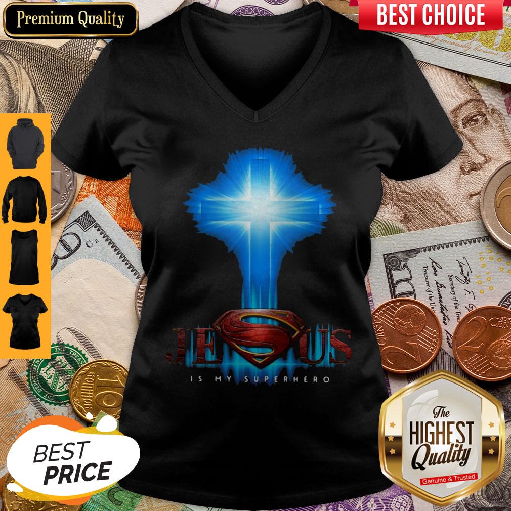Premium Jesus Is My Superhero Shirt - Image 4