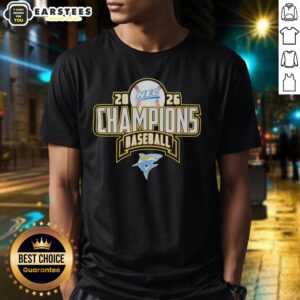 Awesome Liu Sharks Nec Baseball Regular Season Champions 2026 T-Shirt