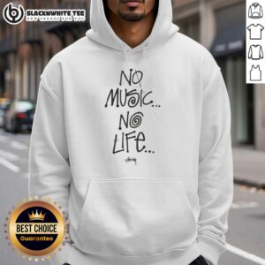 Alternative view of Good Tower Records No Music No Life T-Shirt