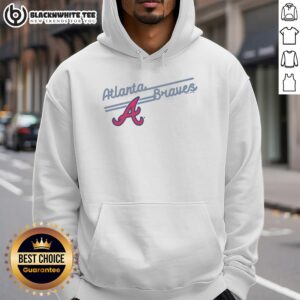 Alternative view of Hot Atlanta Braves Soft As A Grape T-Shirt