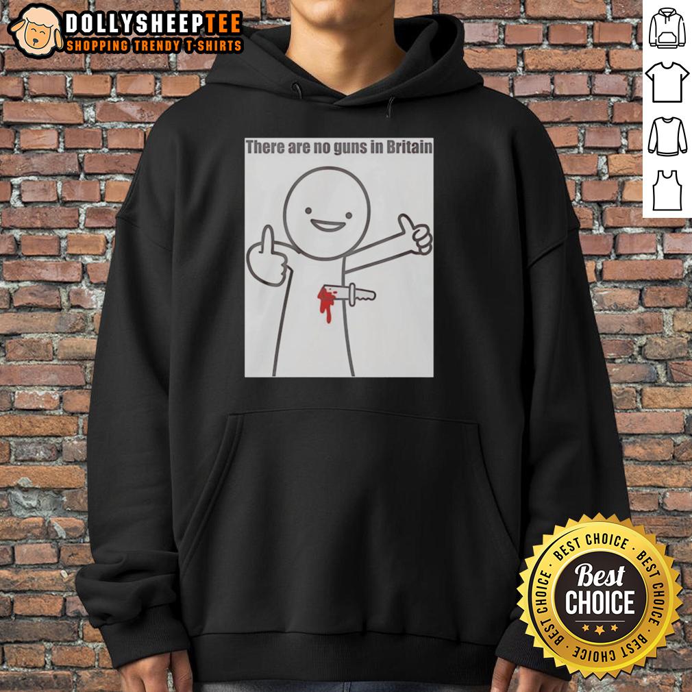 Hot There Are No Guns In Britain 2026 T-Shirt - Image 2
