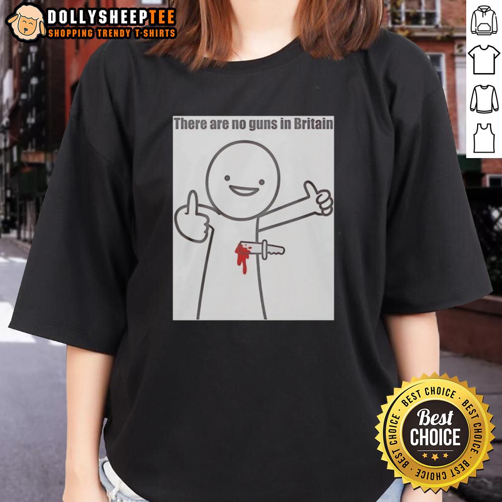 Hot There Are No Guns In Britain 2026 T-Shirt - Image 3