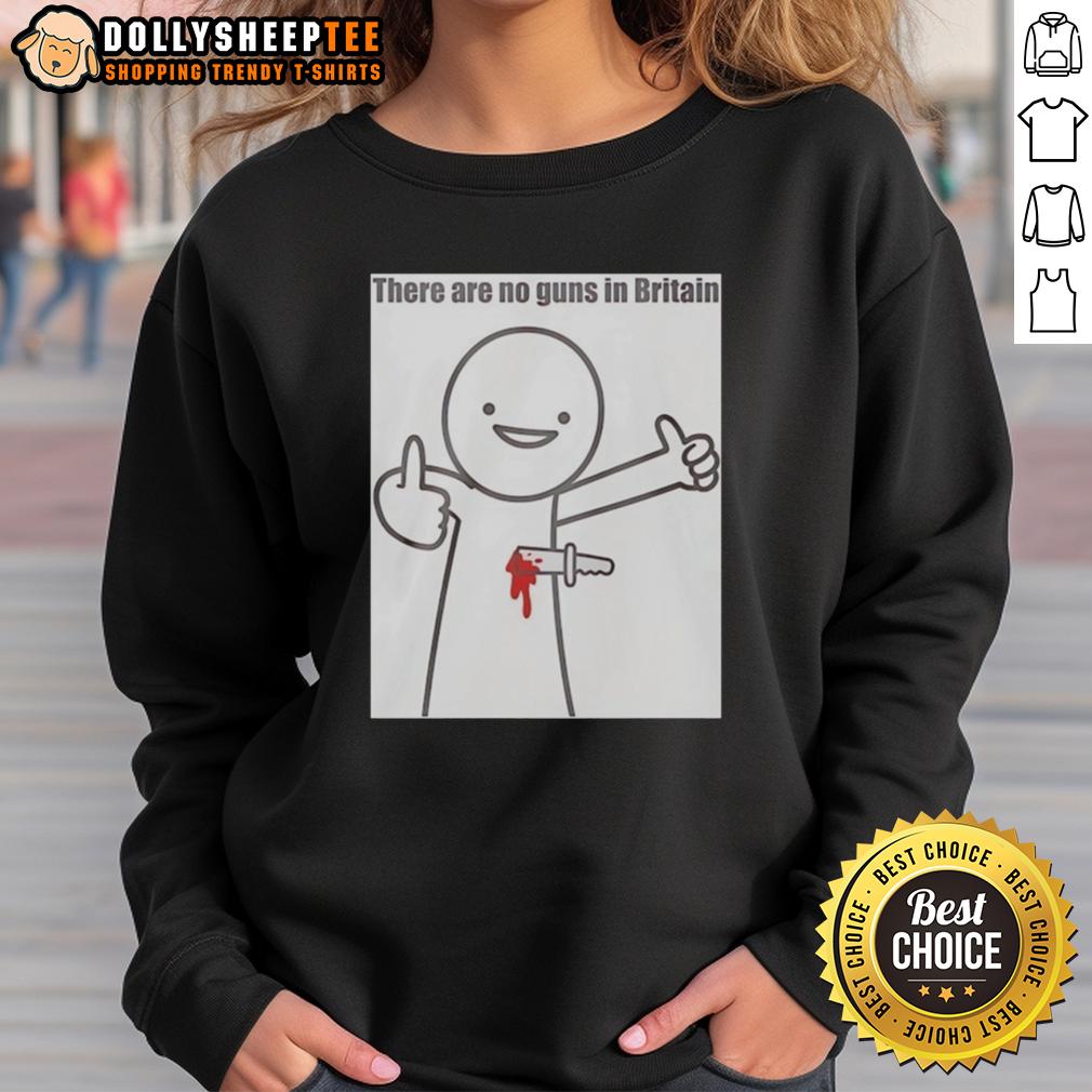 Hot There Are No Guns In Britain 2026 T-Shirt - Image 5