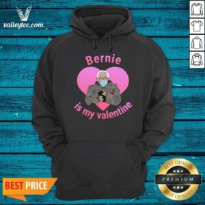 Alternative view of Luxury Bernie Sanders Is My Valentine Cute Mittens Shirt