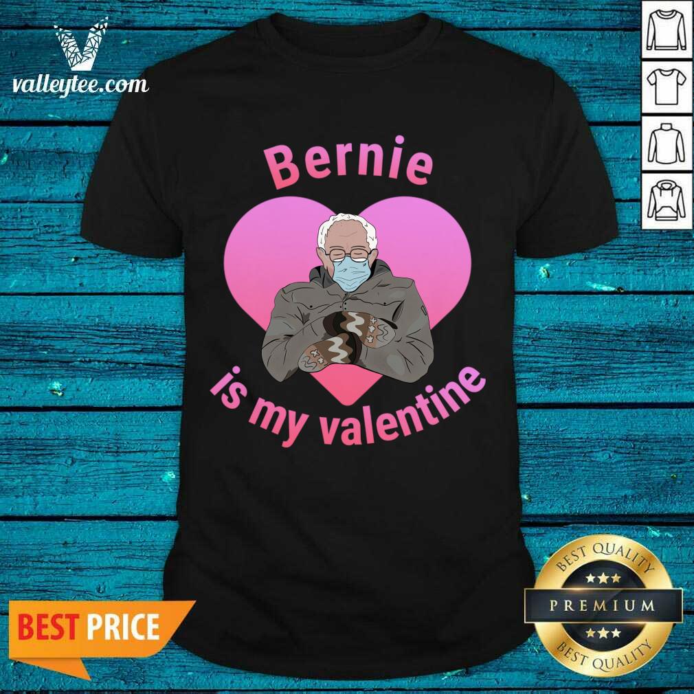 Luxury Bernie Sanders Is My Valentine Cute Mittens Shirt