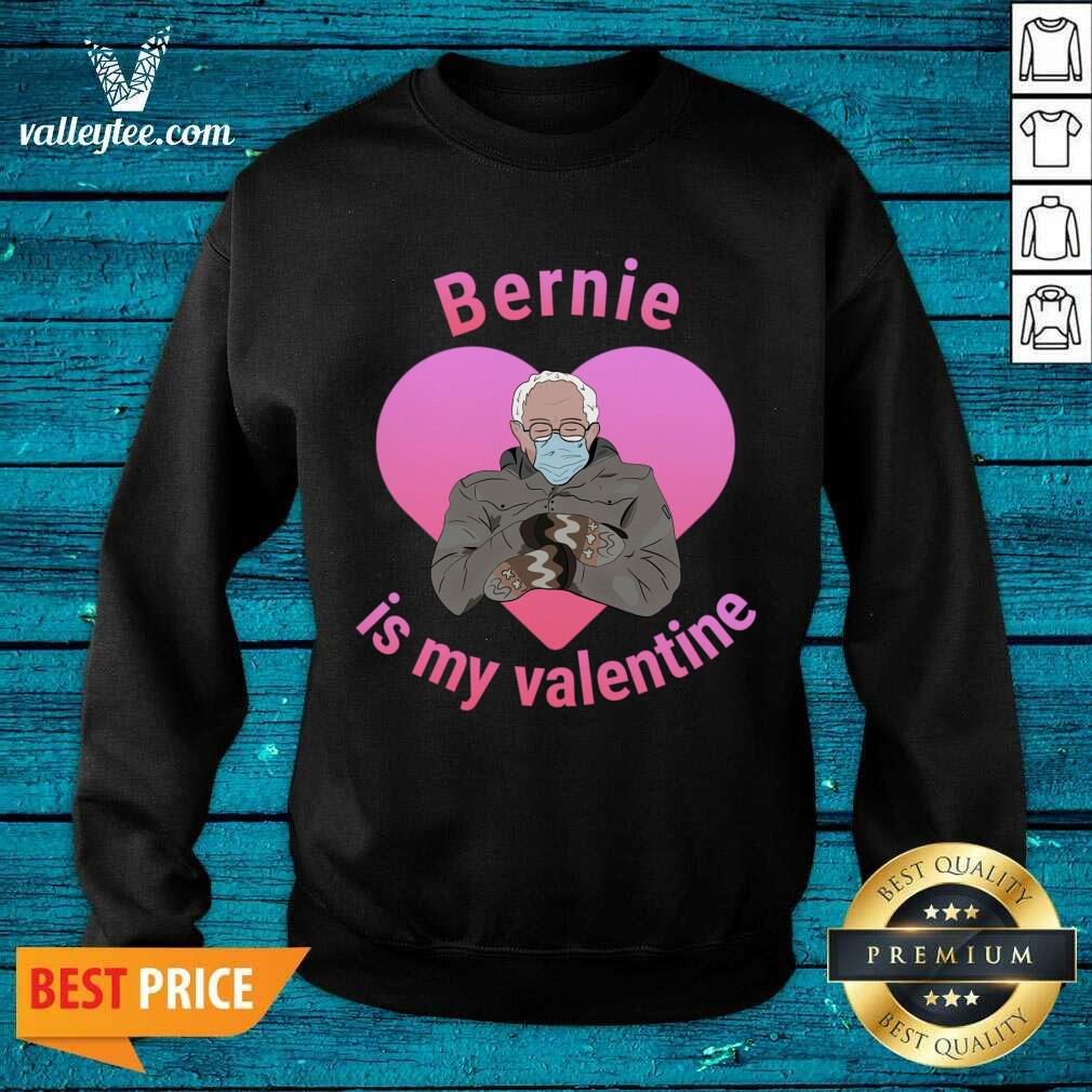 Luxury Bernie Sanders Is My Valentine Cute Mittens Shirt - Image 5