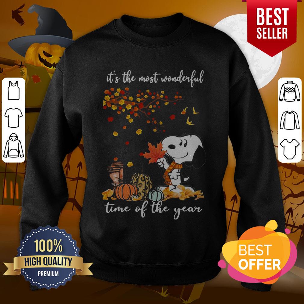 Wonderful Snoopy It’s The Most Wonderful Time Of The Year Halloween Shirt - Image 4