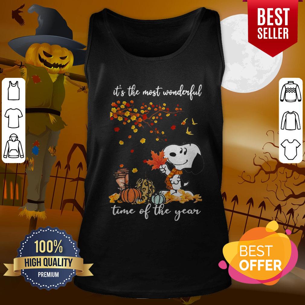 Wonderful Snoopy It’s The Most Wonderful Time Of The Year Halloween Shirt - Image 3