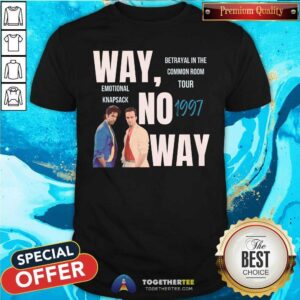 Hot Way No Way 1997 Betrayal In The Common Room Tour Vintage T-Shirt
