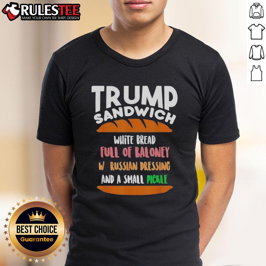 Funny Trump Sandwich Free DC Anti-Trump Sarcastic T-Shirt