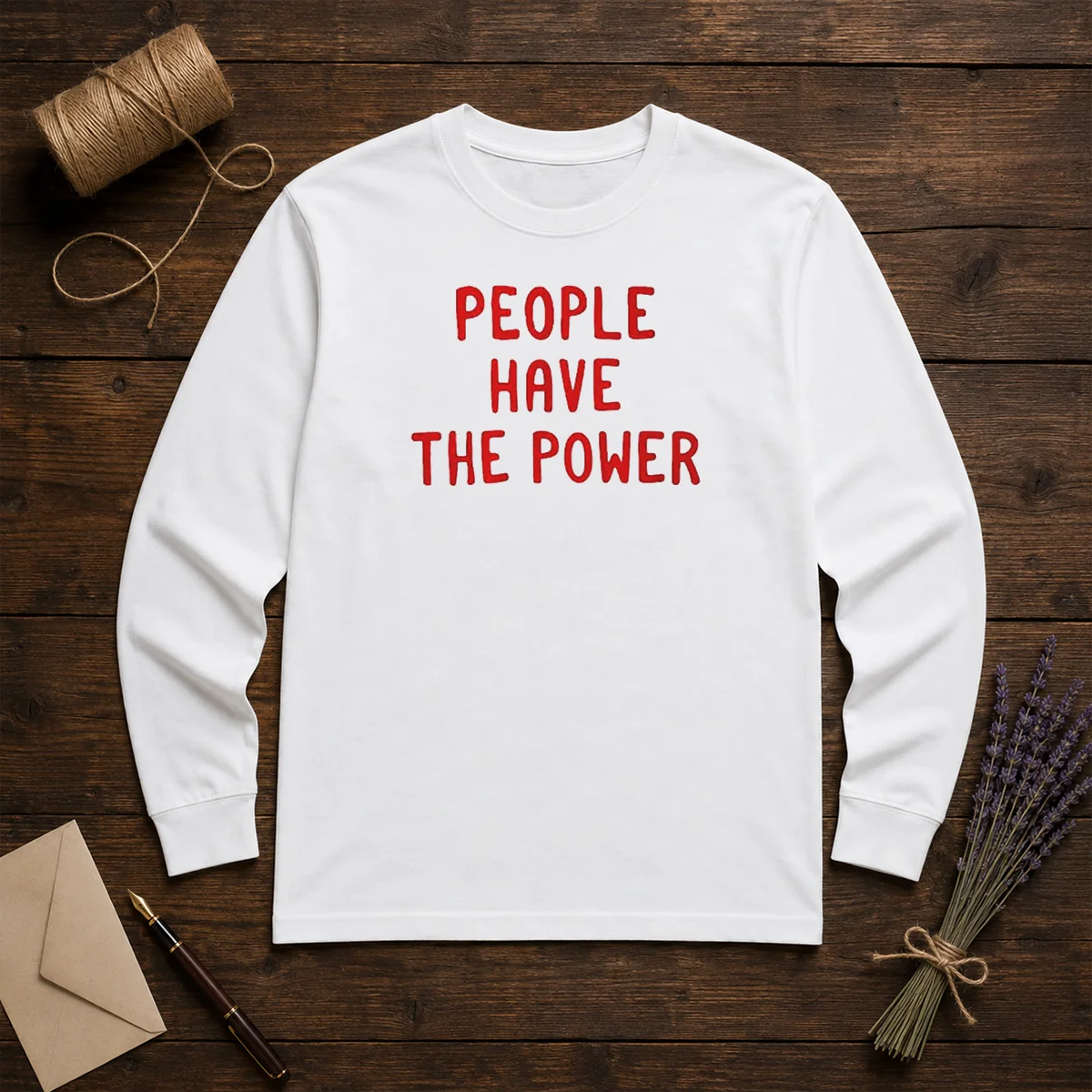 Awesome People Have The Power Patti Smith Song Lyrics Protest Movement Shirt - Image 5
