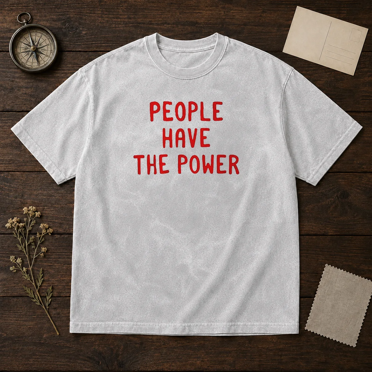 Awesome People Have The Power Patti Smith Song Lyrics Protest Movement Shirt - Image 8