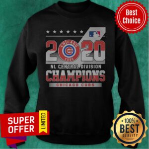 Alternative view of Awesome 2020 NL Central Division Champions Chicago Cubs Shirt
