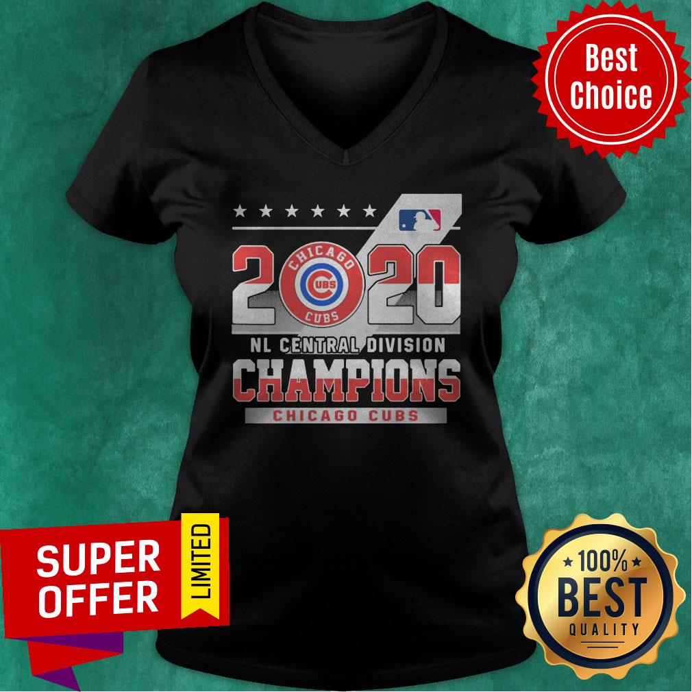 Awesome 2020 NL Central Division Champions Chicago Cubs Shirt - Image 4
