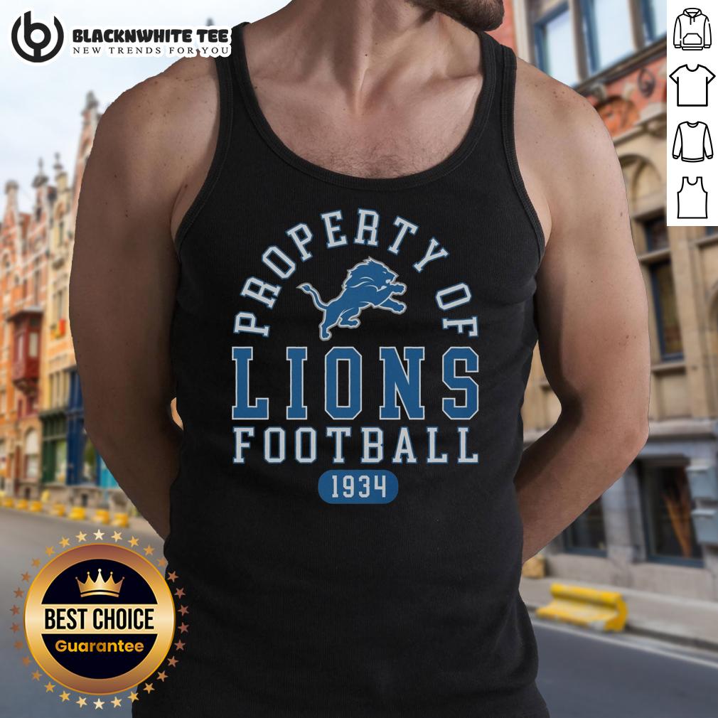 Top Detroit Lions Football Property 1934 T-Shirt - Image 4