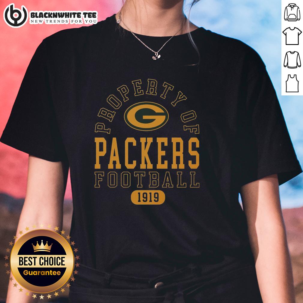 Top Green Bay Packers Football Property 1919 T-Shirt - Image 3
