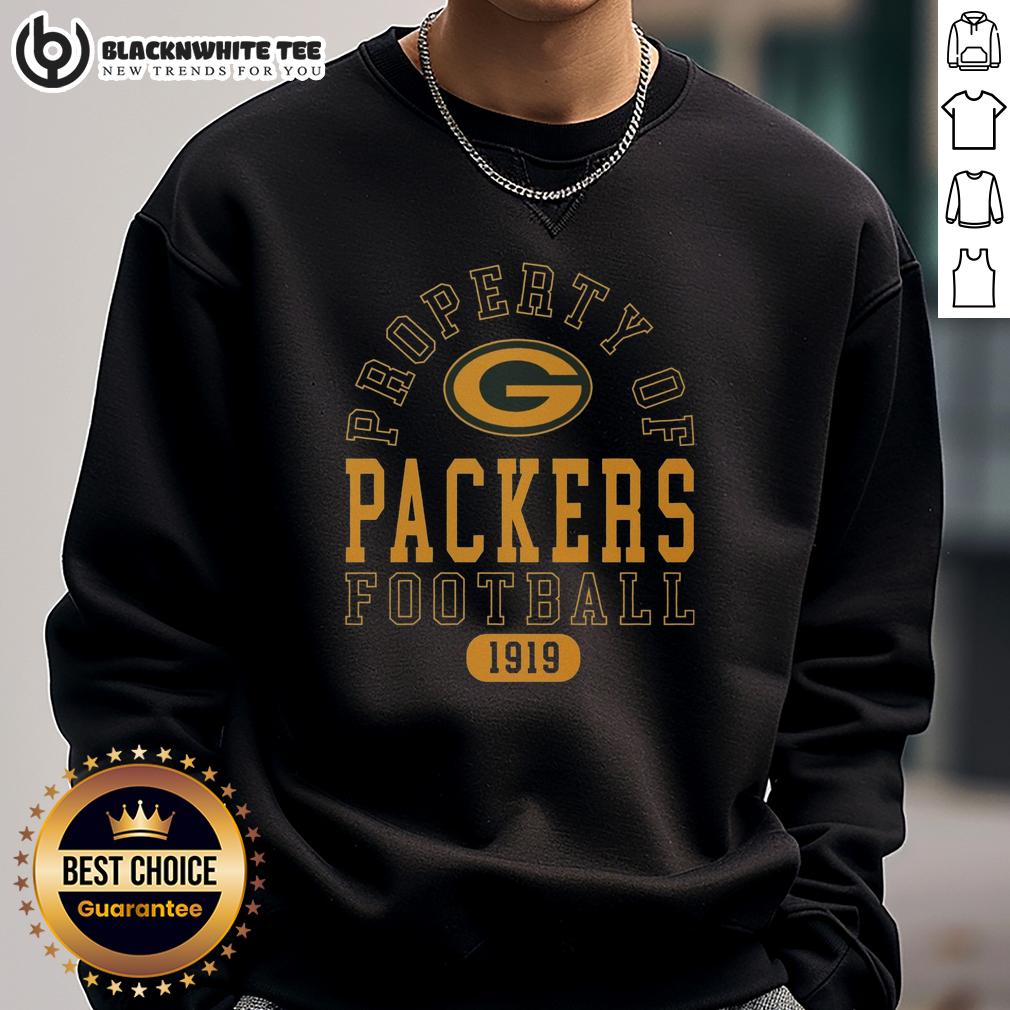 Top Green Bay Packers Football Property 1919 T-Shirt - Image 5