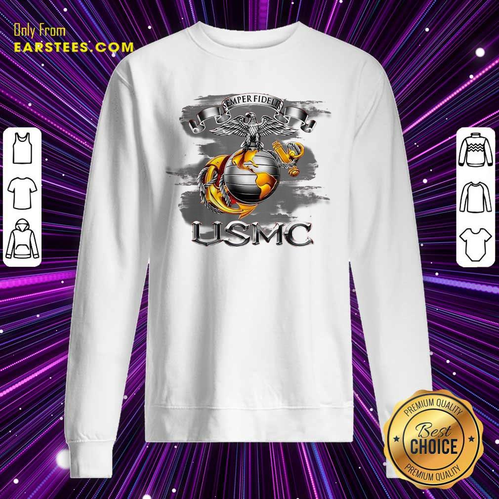 Happy Semper Fidelis Usmc Shirt - Image 5