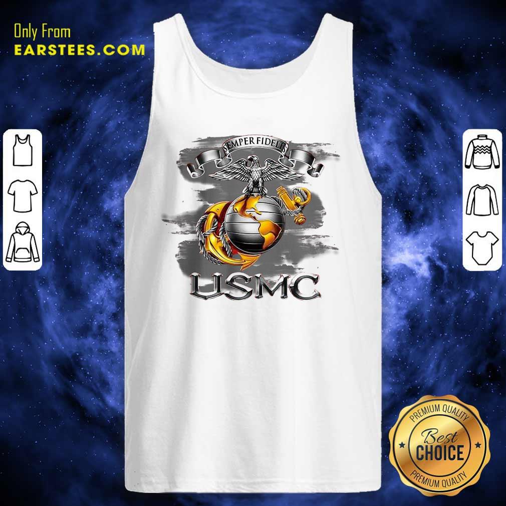 Happy Semper Fidelis Usmc Shirt - Image 4