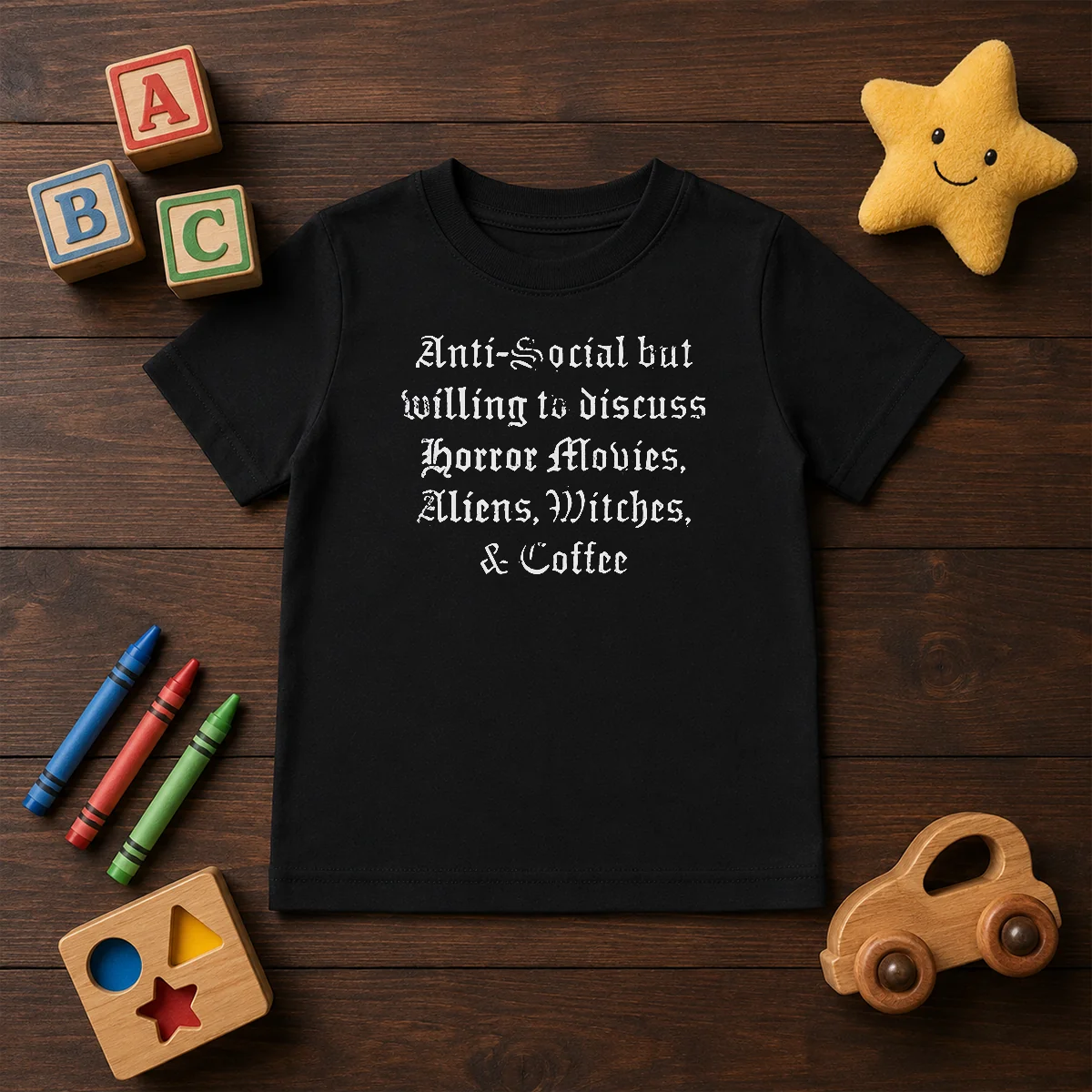 Official Anti Social But Willing To Discuss Horror Shirt - Image 9