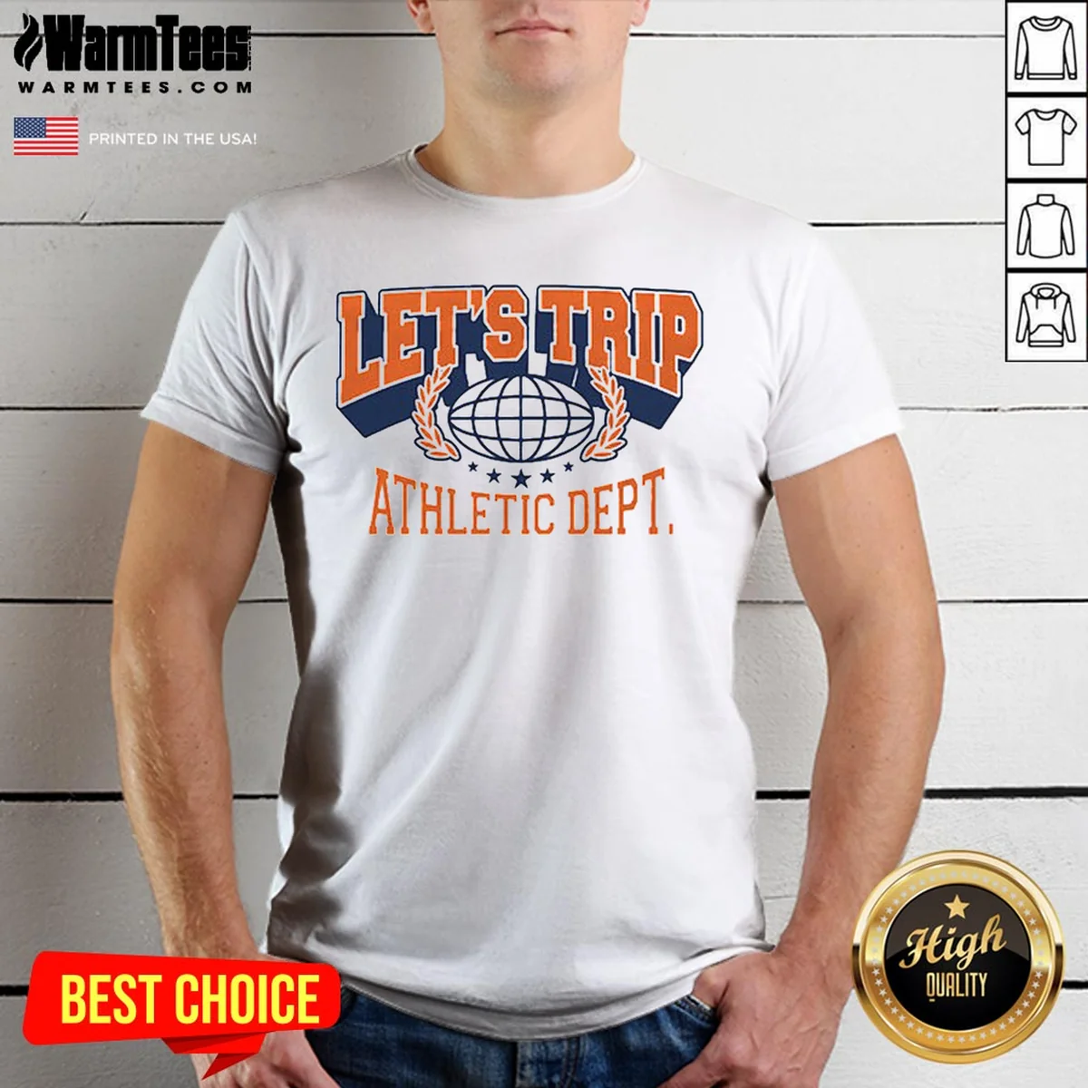 Pretty Lets Trip Athletic Dept Go Sports Shirt