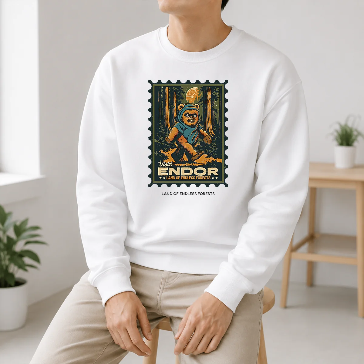 Top Star Wars Ewok Visit Endor Land Of Endless Forests Shirt - Image 6