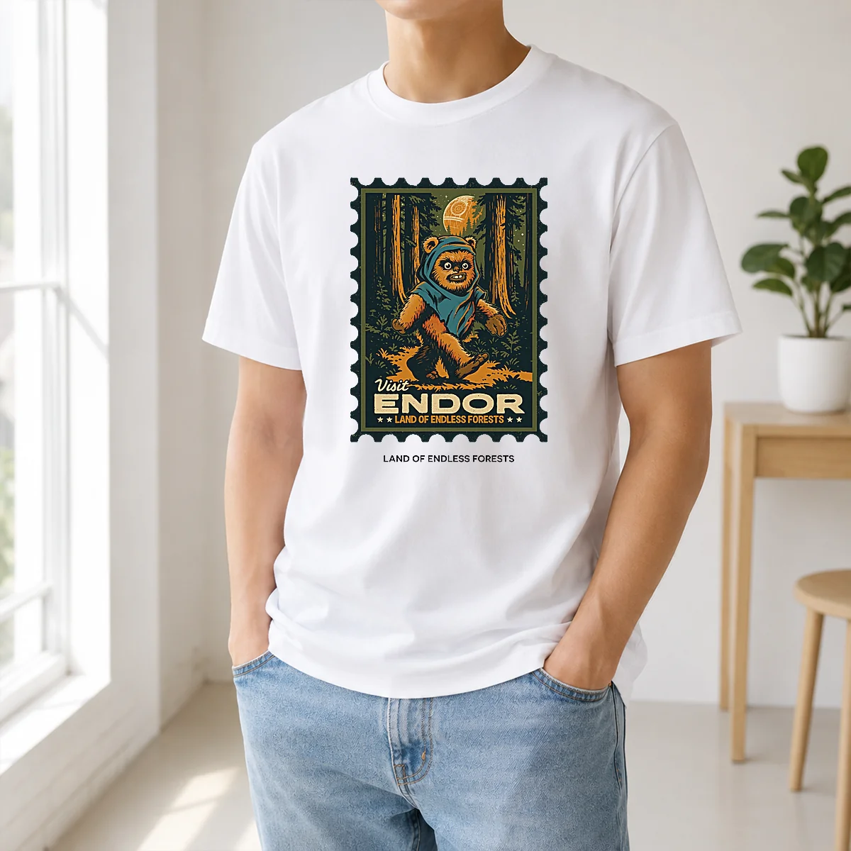 Top Star Wars Ewok Visit Endor Land Of Endless Forests Shirt