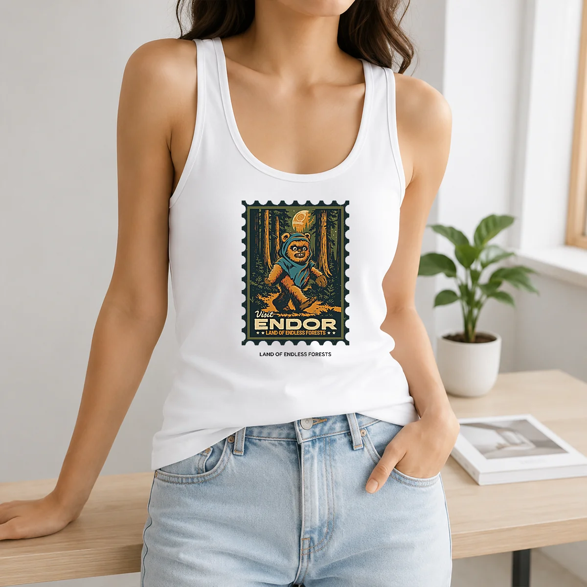 Top Star Wars Ewok Visit Endor Land Of Endless Forests Shirt - Image 3